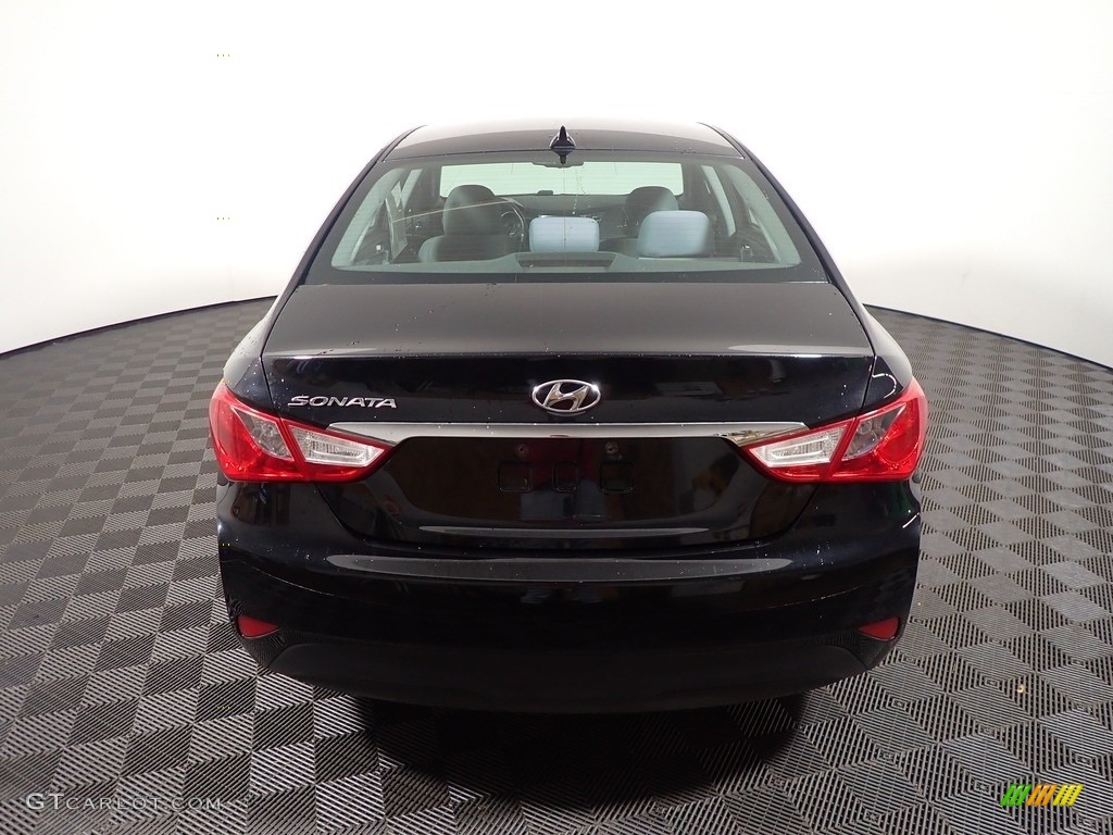 2014 Sonata GLS - Phantom Black Metallic / Gray photo #10