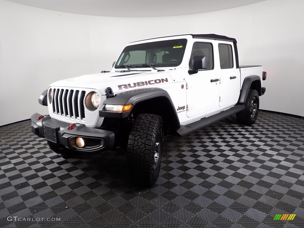 2020 Gladiator Rubicon 4x4 - Bright White / Black photo #5