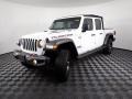 2020 Bright White Jeep Gladiator Rubicon 4x4  photo #5