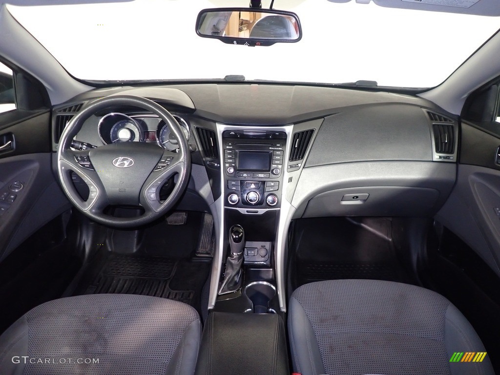 2014 Sonata GLS - Phantom Black Metallic / Gray photo #19
