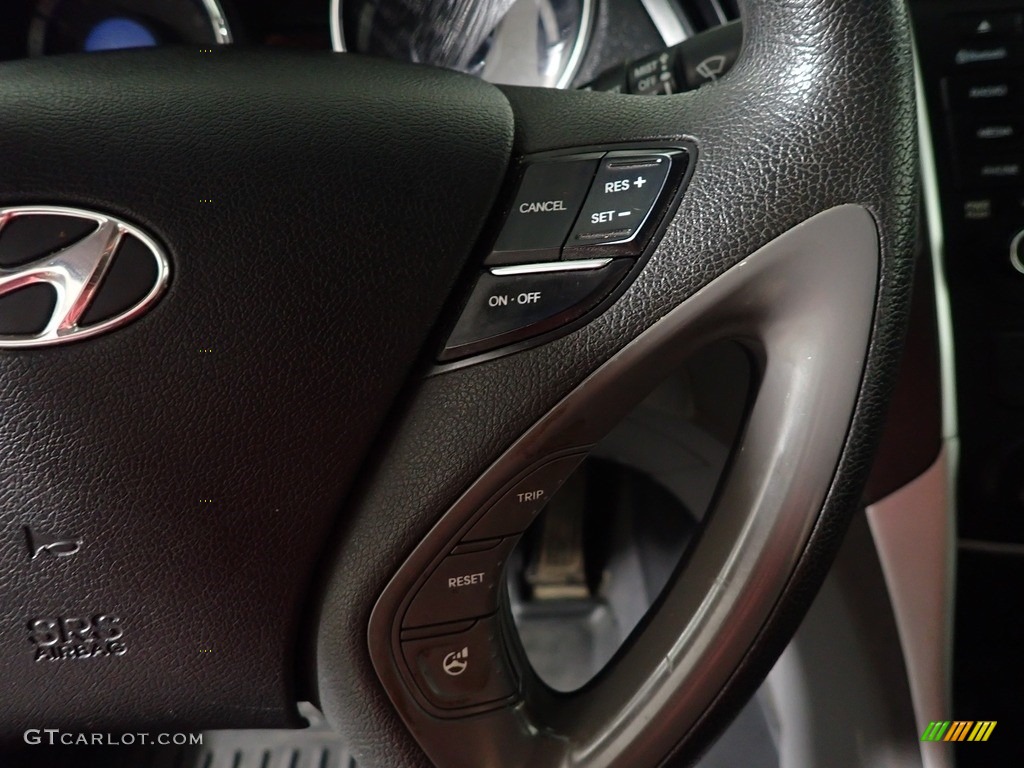 2014 Sonata GLS - Phantom Black Metallic / Gray photo #24