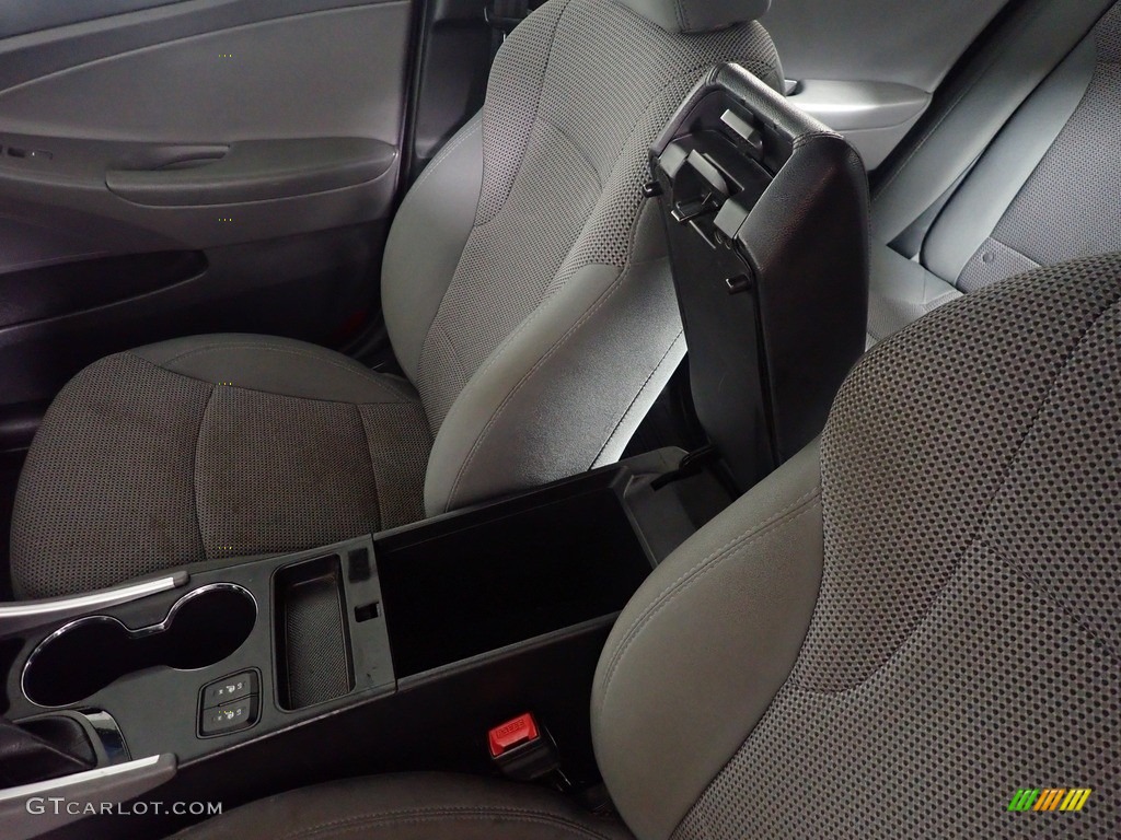 2014 Sonata GLS - Phantom Black Metallic / Gray photo #27