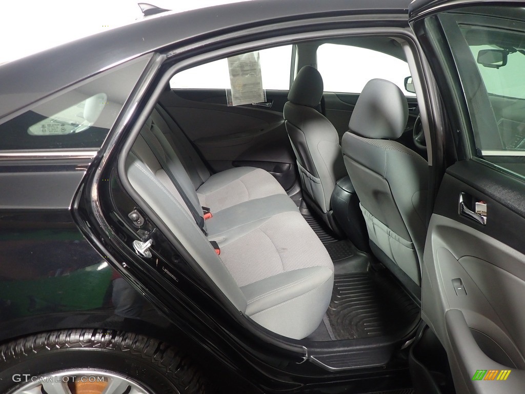 2014 Sonata GLS - Phantom Black Metallic / Gray photo #31