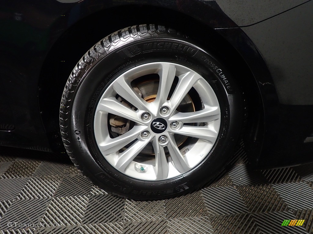 2014 Sonata GLS - Phantom Black Metallic / Gray photo #35