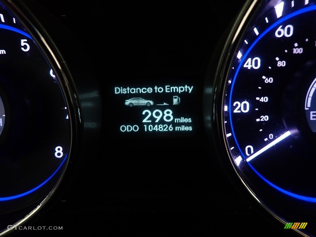 2014 Sonata GLS - Phantom Black Metallic / Gray photo #37