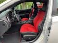 Ruby Red/Black Front Seat Photo for 2023 Dodge Charger #146352340