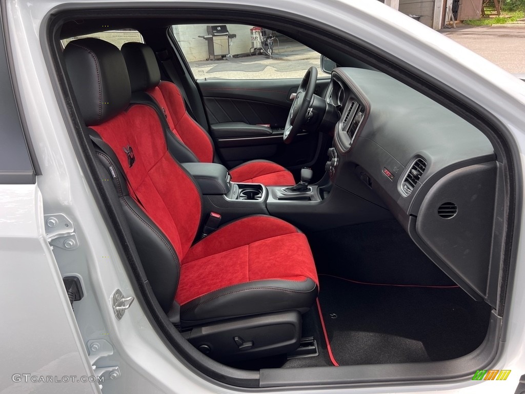 Ruby Red/Black Interior 2023 Dodge Charger Scat Pack Plus Photo #146352436