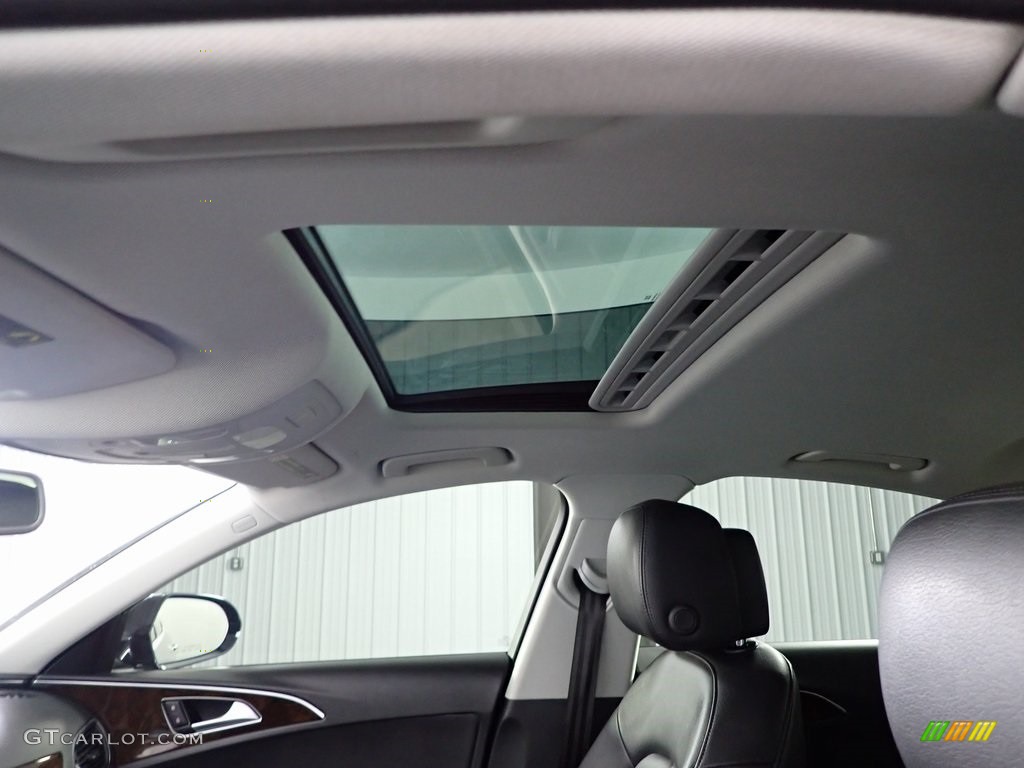 2016 A6 2.0 TFSI Premium Plus quattro - Aviator Blue Metallic / Black photo #2