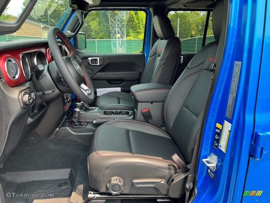 2023 Gladiator Rubicon 4x4 - Hydro Blue Pearl / Black photo #11