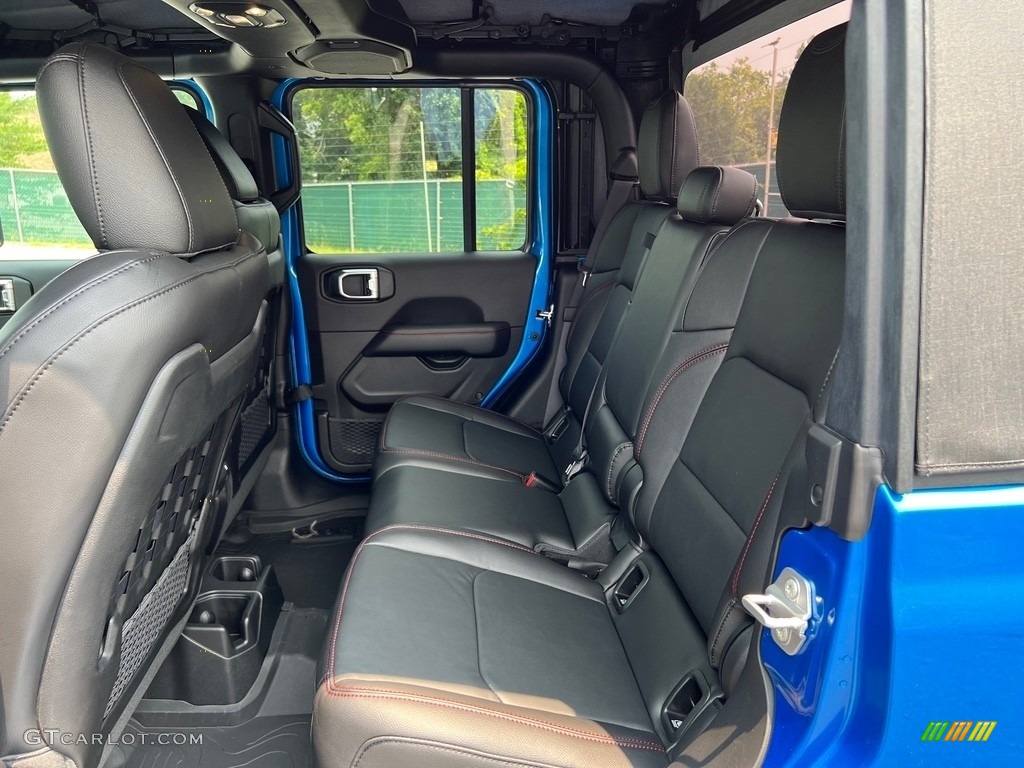 2023 Gladiator Rubicon 4x4 - Hydro Blue Pearl / Black photo #14