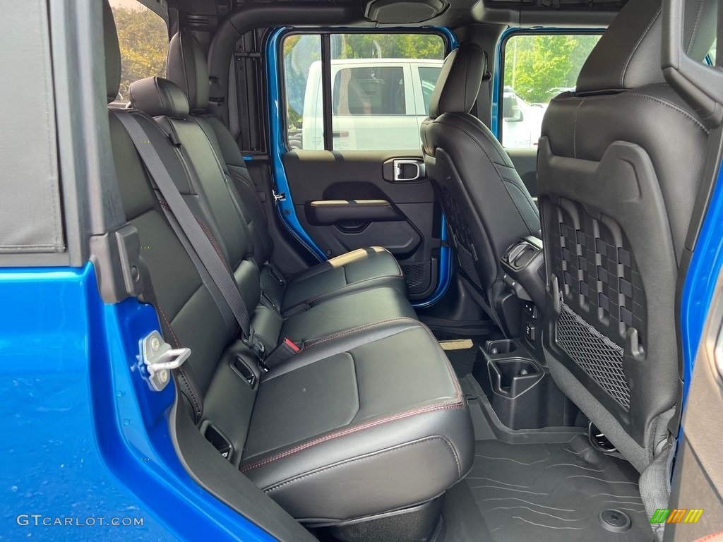 2023 Gladiator Rubicon 4x4 - Hydro Blue Pearl / Black photo #16