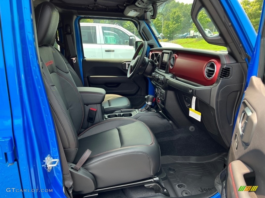 2023 Gladiator Rubicon 4x4 - Hydro Blue Pearl / Black photo #17