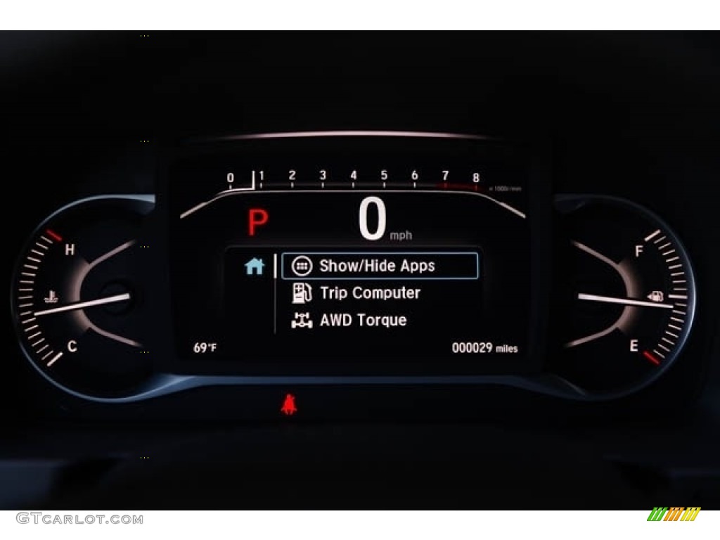 2023 Honda Passport EX-L AWD Gauges Photos