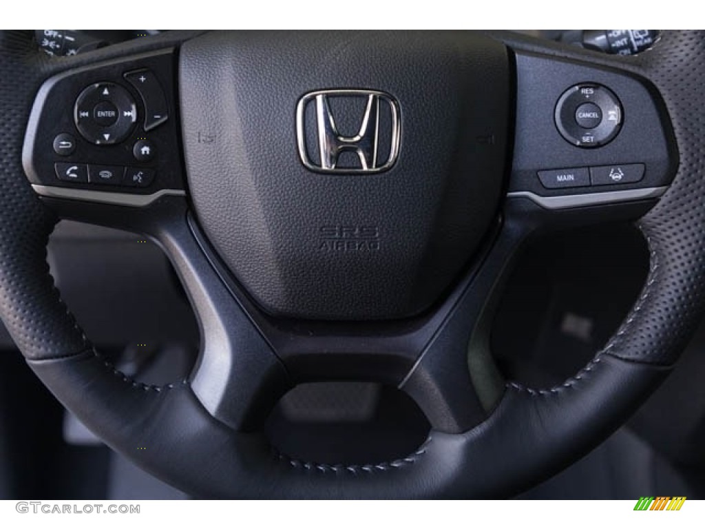 2023 Honda Passport EX-L AWD Gray Steering Wheel Photo #146353120