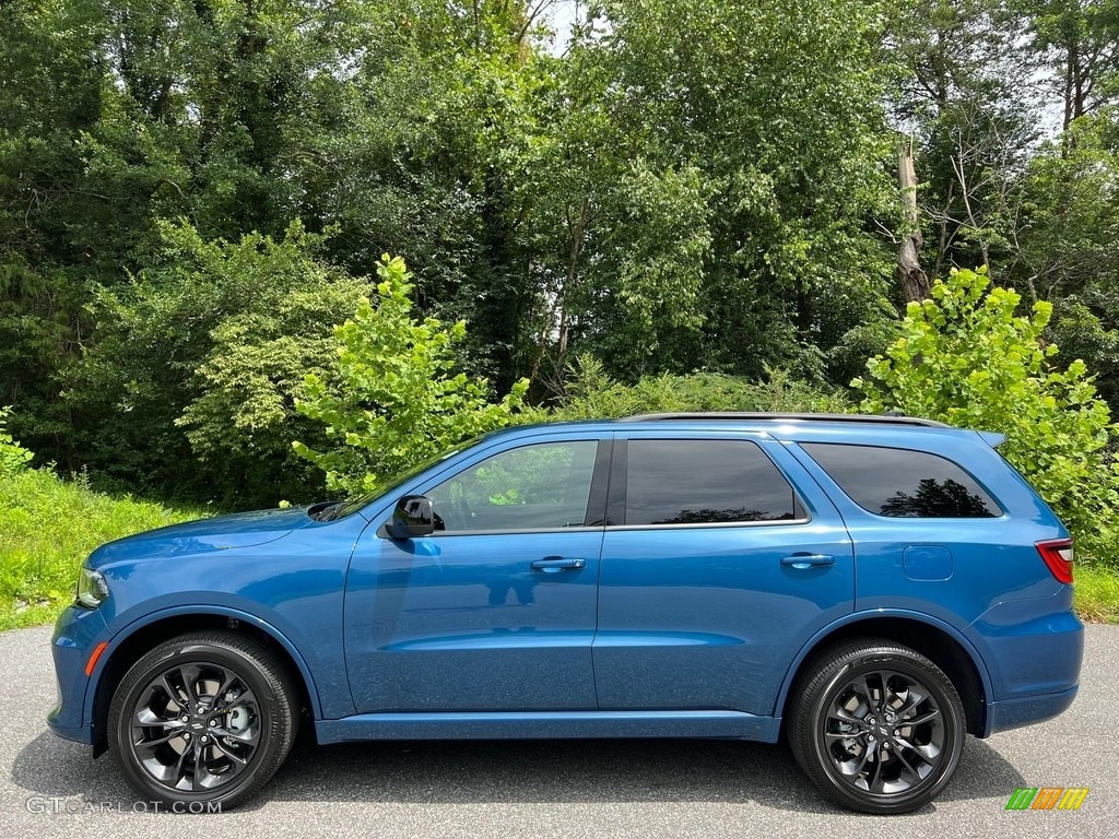 Frostbite Pearl 2023 Dodge Durango SXT Blacktop AWD Exterior Photo #146353231
