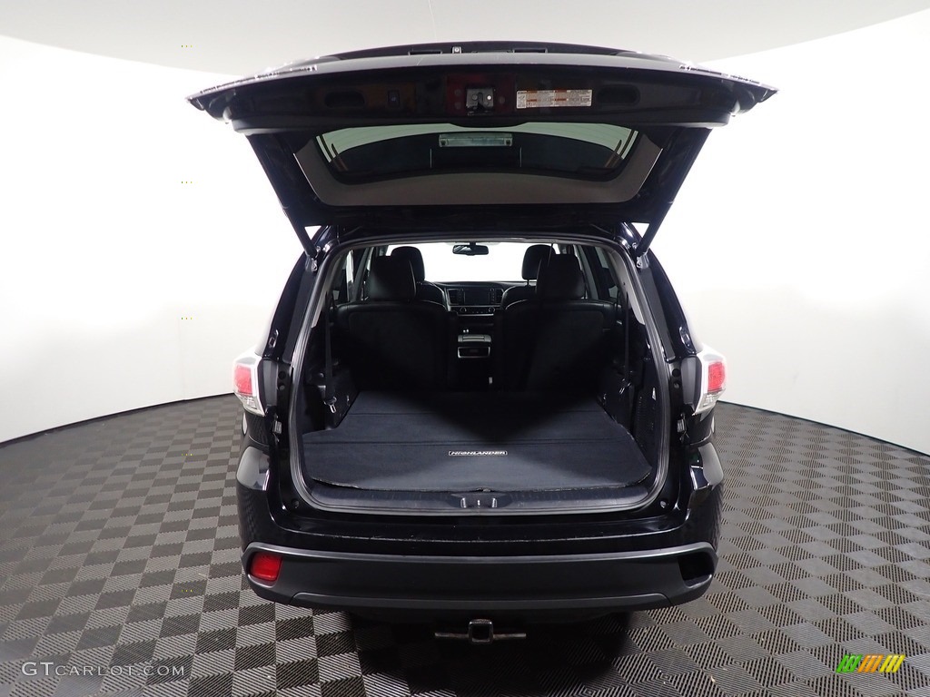 2015 Highlander XLE AWD - Attitude Black Metallic / Black photo #14