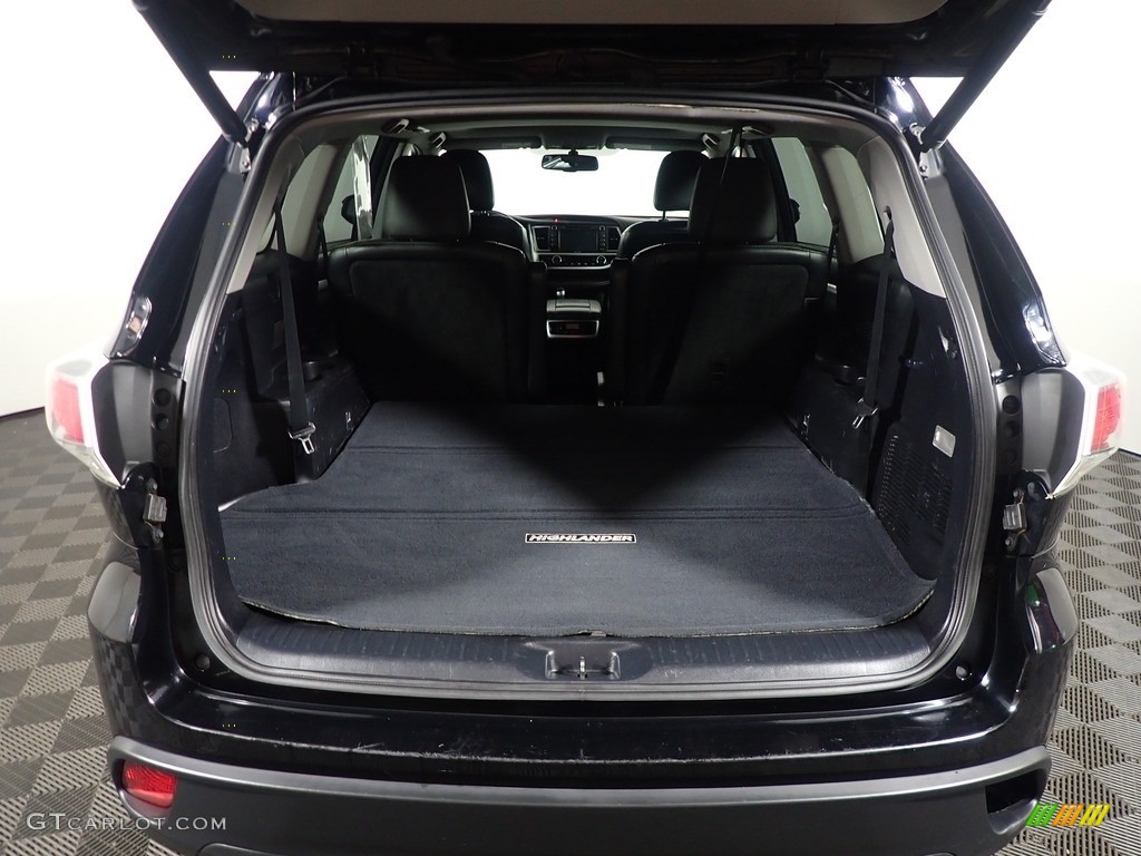 2015 Highlander XLE AWD - Attitude Black Metallic / Black photo #16