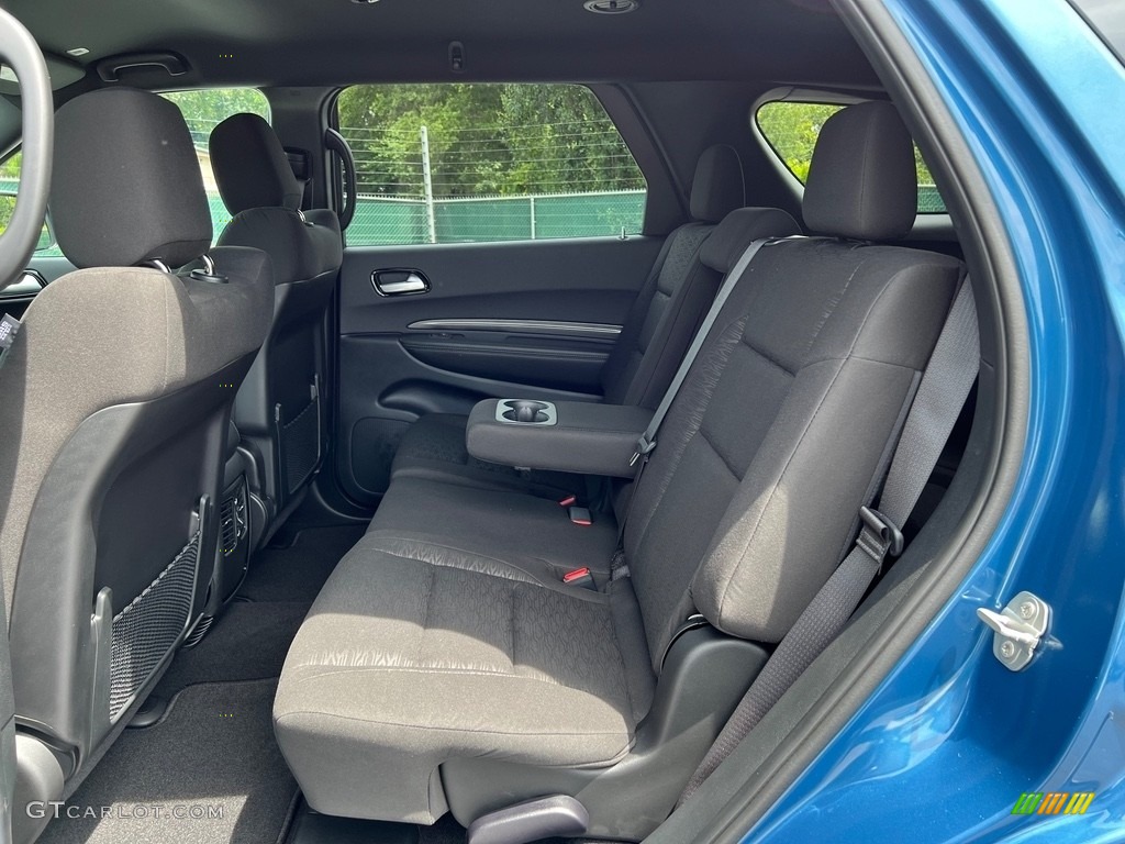Black Interior 2023 Dodge Durango SXT Blacktop AWD Photo #146353366