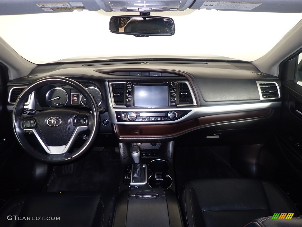 2015 Highlander XLE AWD - Attitude Black Metallic / Black photo #23