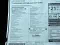 2023 Dodge Durango SXT Blacktop AWD Window Sticker
