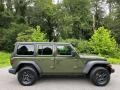 Sarge Green 2024 Jeep Wrangler 4-Door Sport 4x4 Exterior