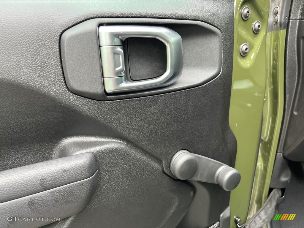 2024 Jeep Wrangler 4-Door Sport 4x4 Black Door Panel Photo #146353621