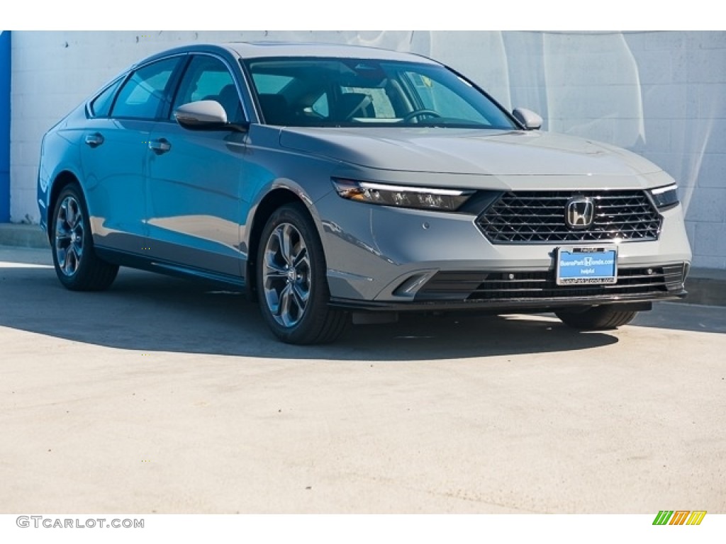 2023 Accord EX-L Hybrid - Urban Gray Pearl / Black photo #1