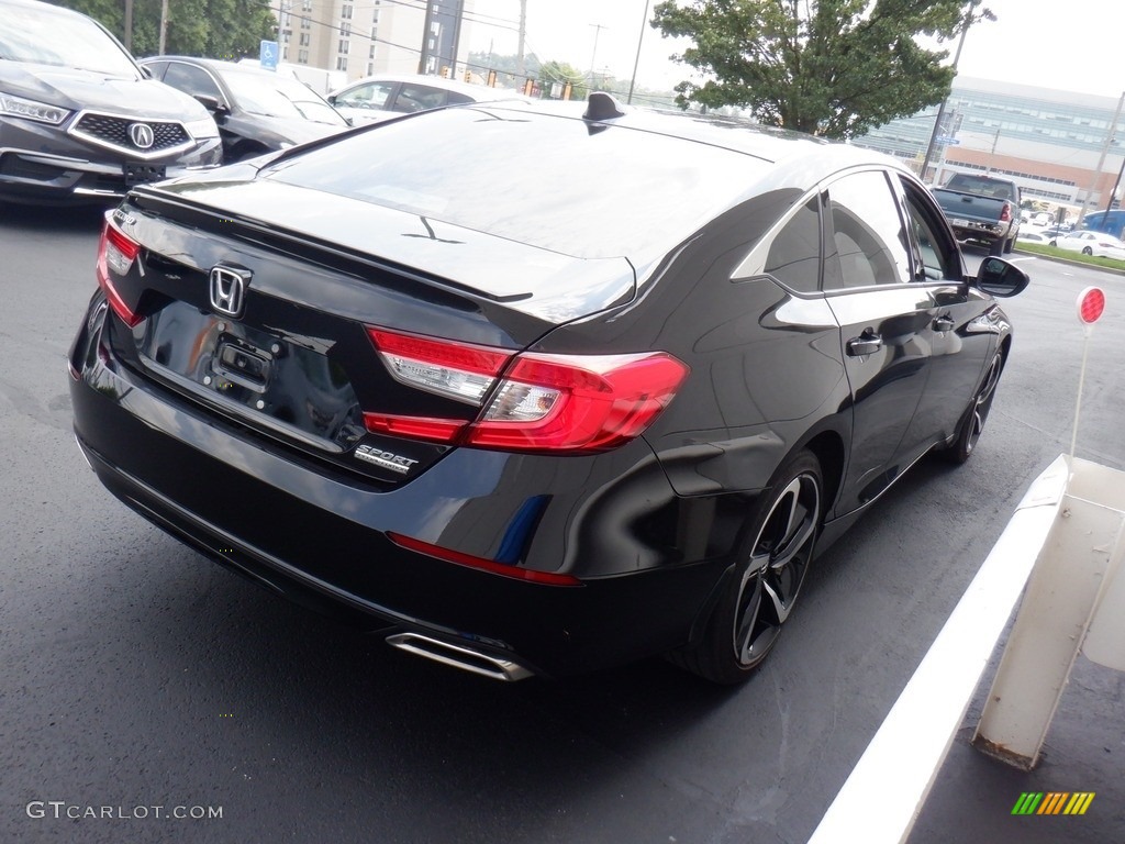 2021 Accord Sport SE - Crystal Black Pearl / Black photo #6