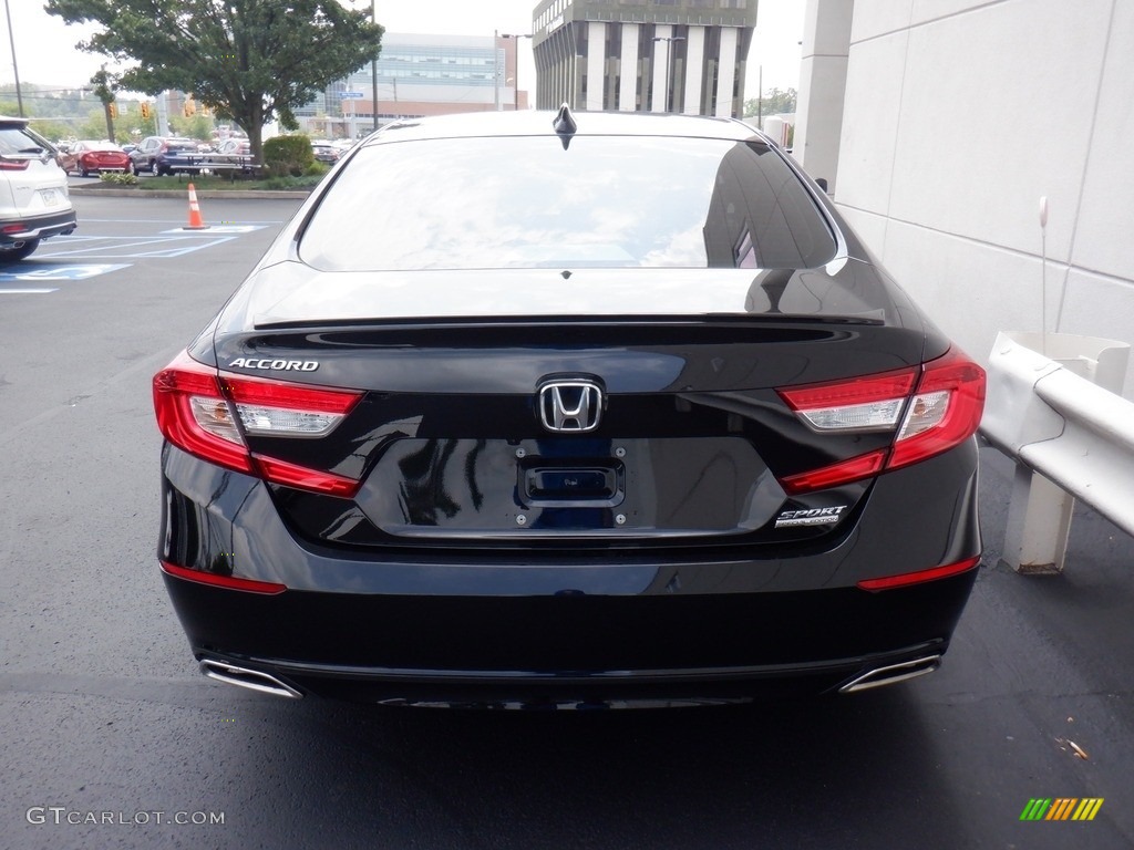 2021 Accord Sport SE - Crystal Black Pearl / Black photo #8