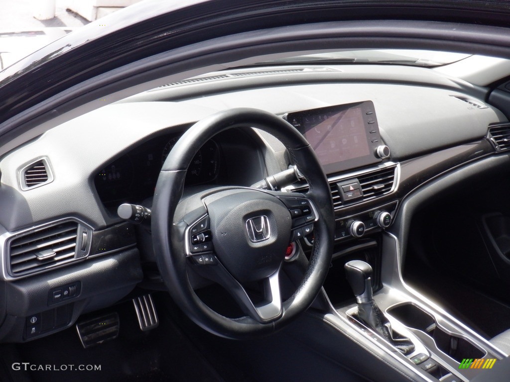 2021 Accord Sport SE - Crystal Black Pearl / Black photo #11