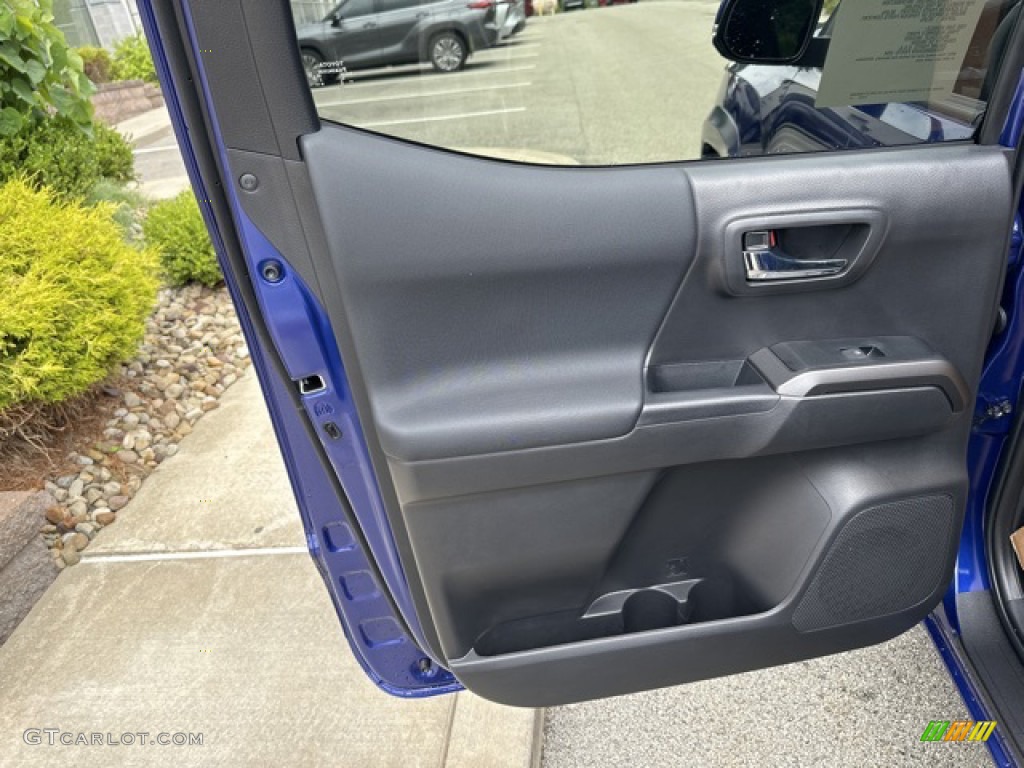 2023 Toyota Tacoma TRD Sport Double Cab 4x4 Black/Cement Door Panel Photo #146354738