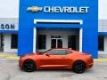 Vivid Orange Metallic 2023 Chevrolet Camaro LS Coupe Exterior