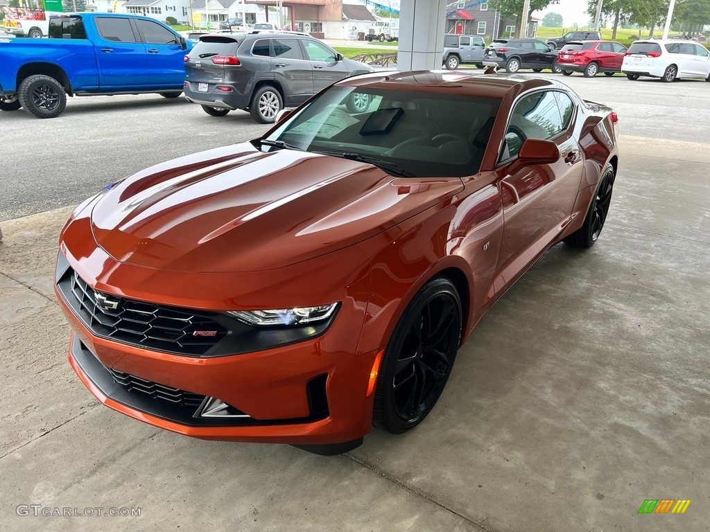 2023 Camaro LS Coupe - Vivid Orange Metallic / Jet Black photo #2