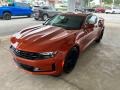 2023 Vivid Orange Metallic Chevrolet Camaro LS Coupe  photo #2