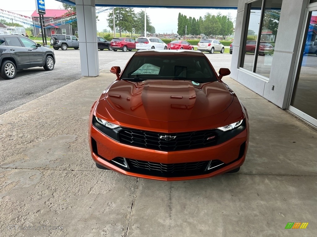 2023 Camaro LS Coupe - Vivid Orange Metallic / Jet Black photo #3