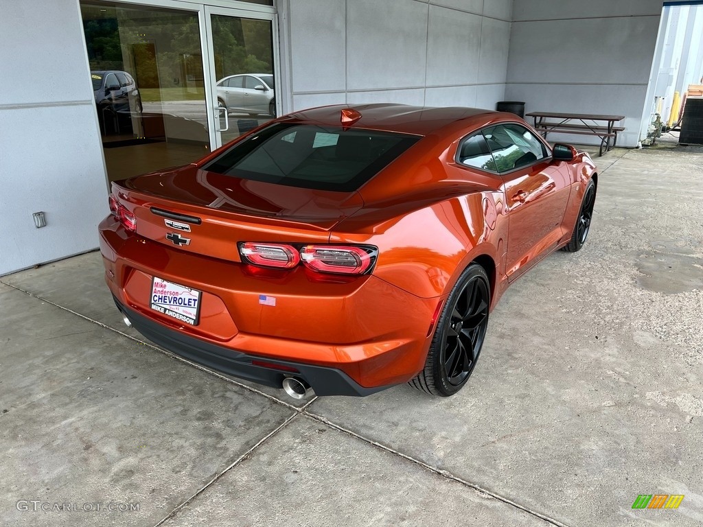 2023 Camaro LS Coupe - Vivid Orange Metallic / Jet Black photo #7