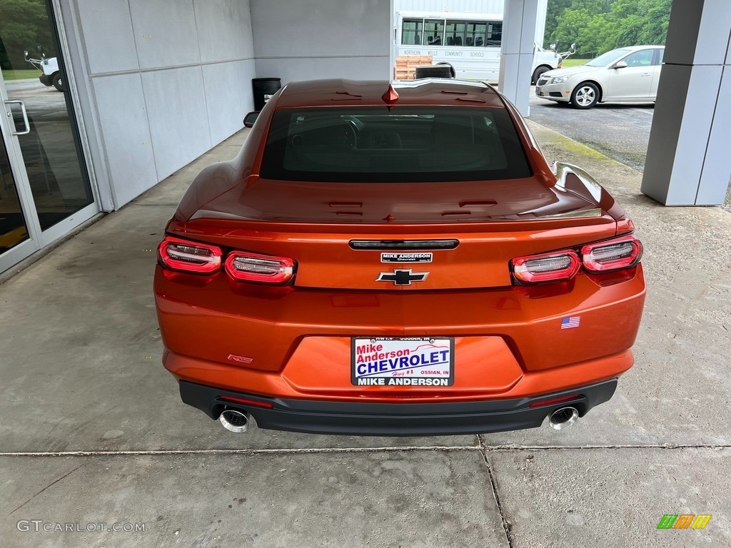 2023 Camaro LS Coupe - Vivid Orange Metallic / Jet Black photo #8