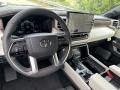 2023 Toyota Tundra Black/White Interior Dashboard Photo