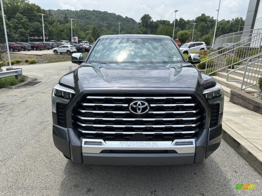 2023 Tundra Capstone CrewMax 4x4 - Magnetic Gray Metallic / Black/White photo #6