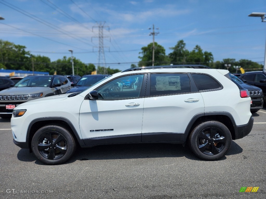 2023 Cherokee Altitude Lux 4x4 - Bright White / Black photo #3
