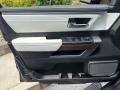 Black/White 2023 Toyota Tundra Capstone CrewMax 4x4 Door Panel