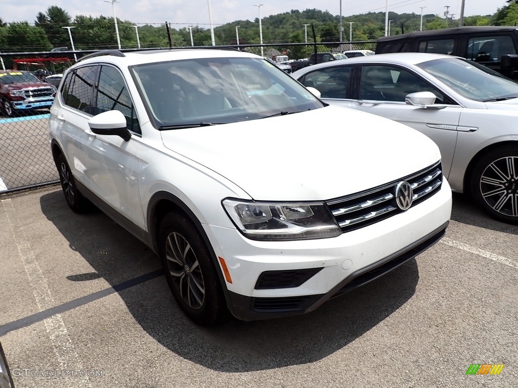 2018 Tiguan SE 4MOTION - Pure White / Titan Black photo #3