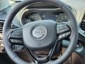 2023 Jeep Cherokee Black Interior Steering Wheel Photo