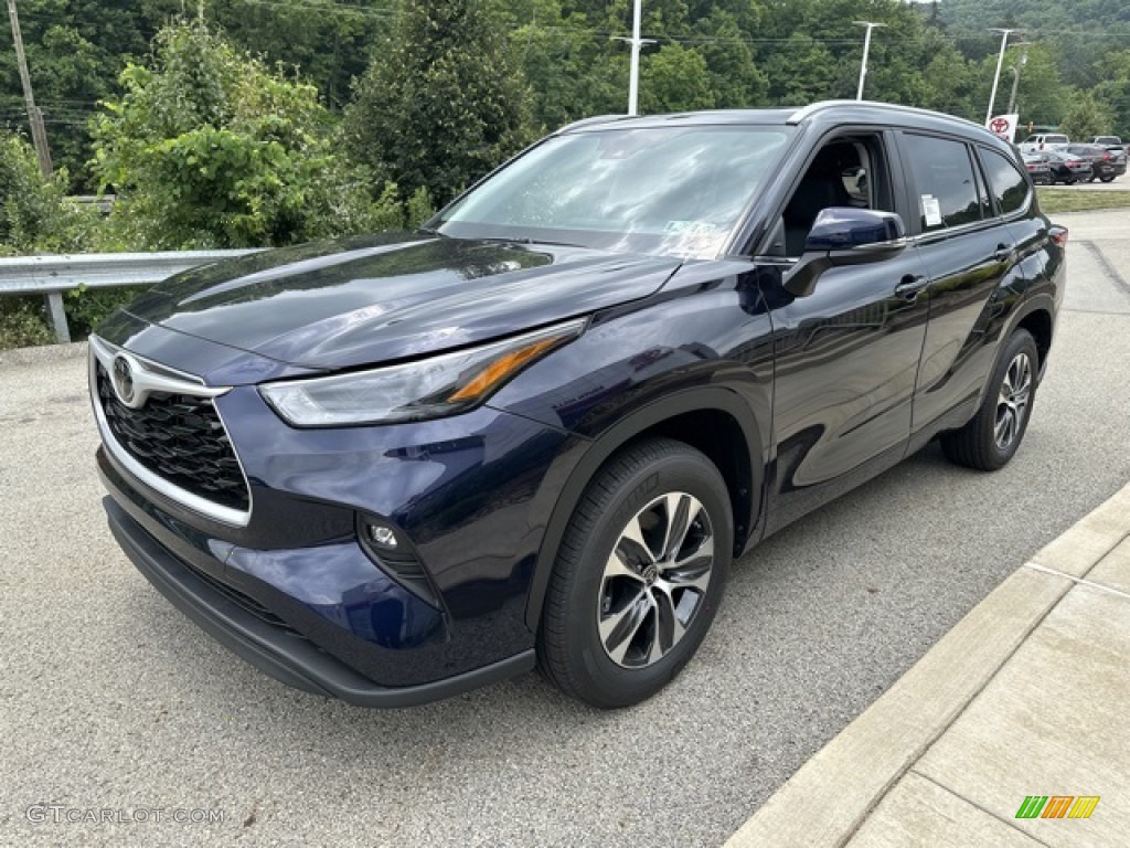 2023 Highlander XLE - Blueprint / Black photo #7
