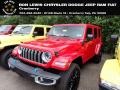Firecracker Red - Wrangler 4-Door Sahara 4xe Hybrid Photo No. 1