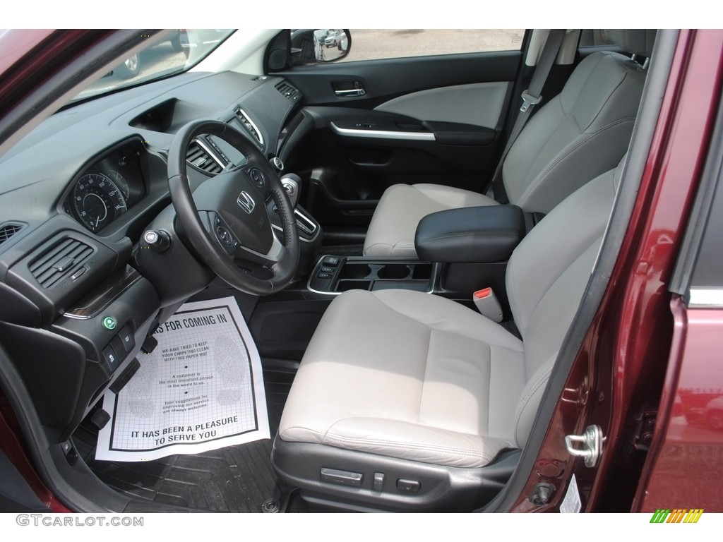 Gray Interior 2016 Honda CR-V EX-L Photo #146356673