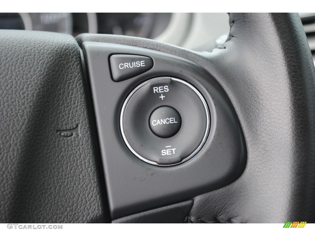 2016 Honda CR-V EX-L Gray Steering Wheel Photo #146356814