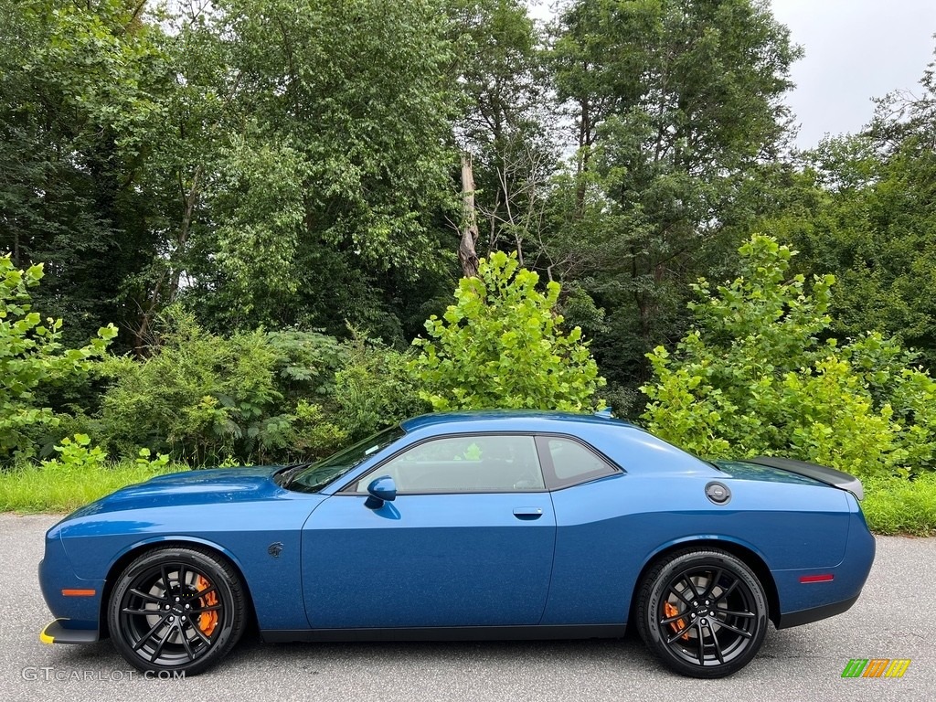 2023 Challenger SRT Hellcat JailBreak - Frostbite / Black photo #1