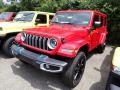 Firecracker Red - Wrangler 4-Door Sahara 4xe Hybrid Photo No. 9