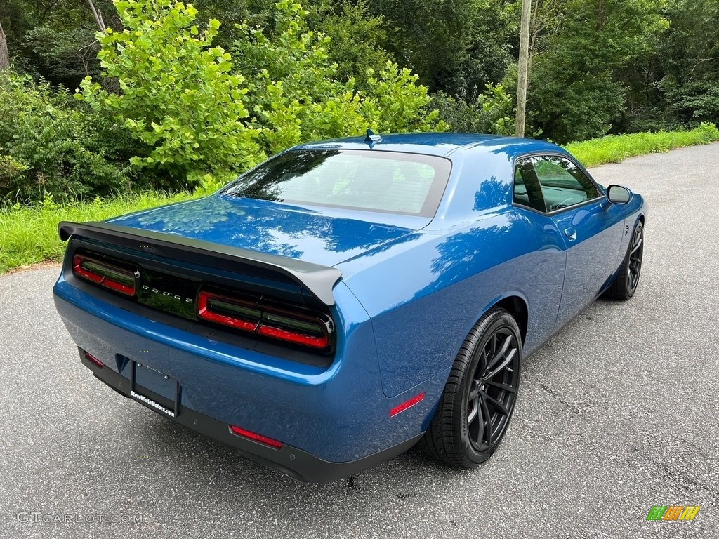 2023 Challenger SRT Hellcat JailBreak - Frostbite / Black photo #6